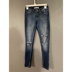KanCanLow Rise Skinny Distressed Jeans Size 1/24